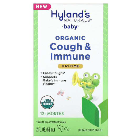 Hyland's Naturals-Baby-Organic Cough & Immune-Daytime-12+ Months-2 fl oz (59 ml)