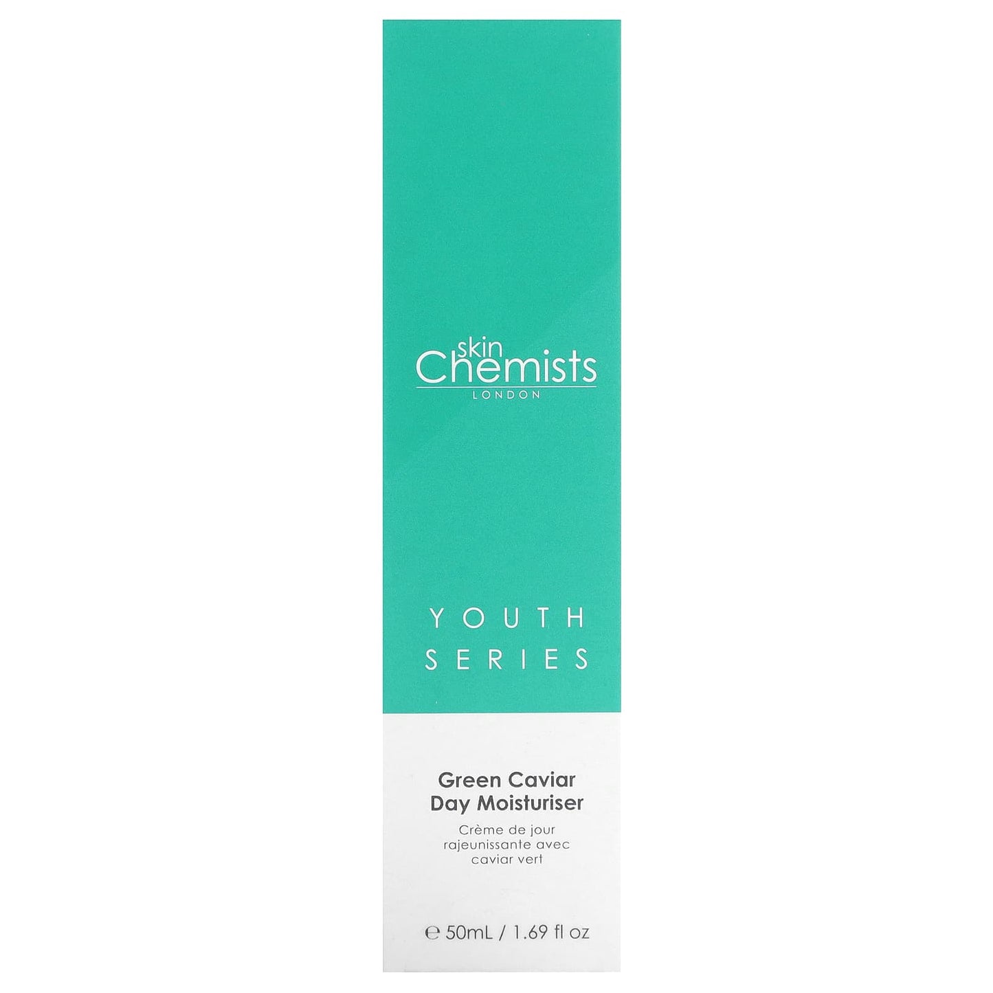 skinChemists, Youth Series, Green Caviar Day Moisturiser, 1.69 fl oz (50 ml)