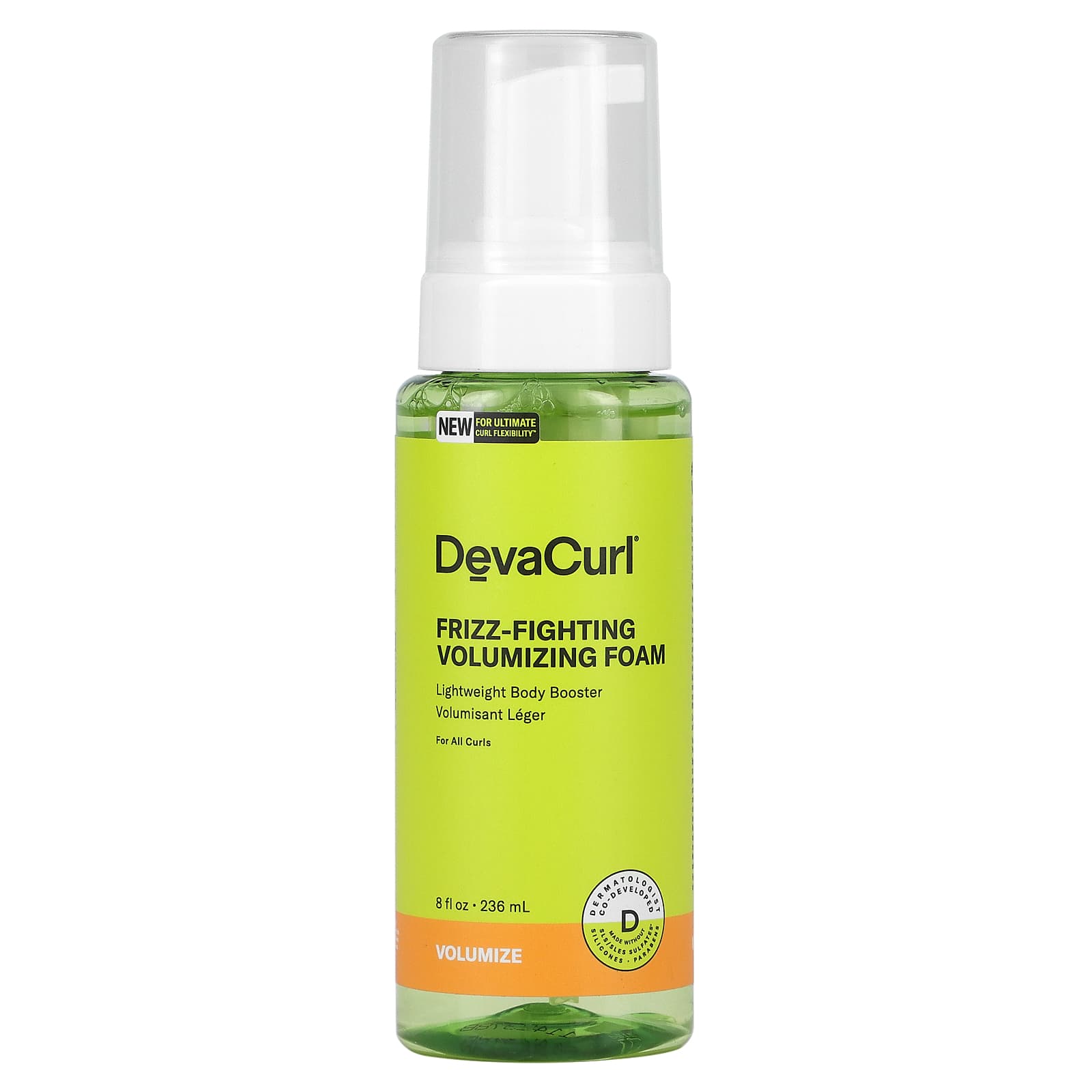 DevaCurl-Frizz-Fighting Volumizing Foam- 8 fl oz (236 ml)