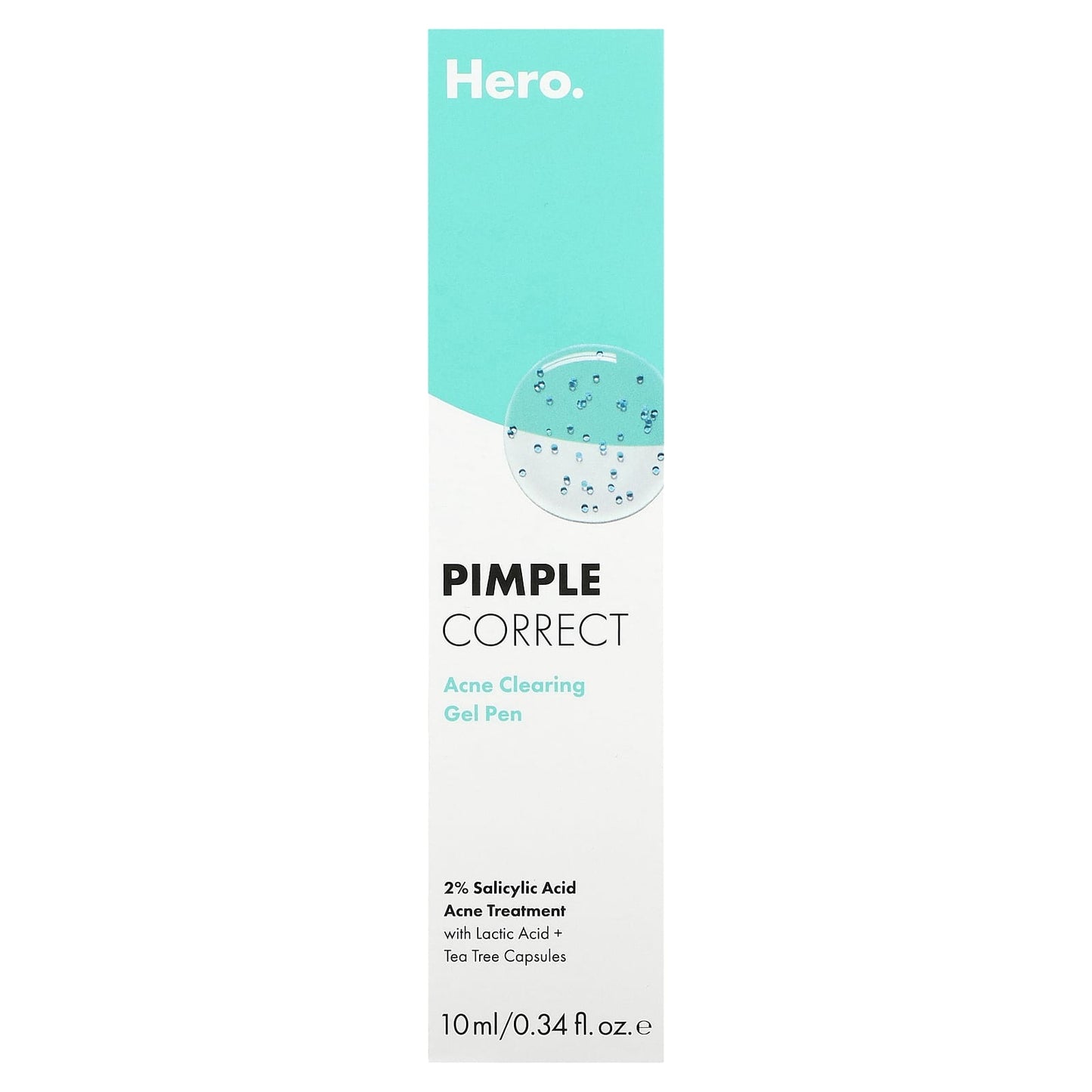 Hero Cosmetics, Pimple Correct, Acne Clearing Gel Pen, 0.34 fl oz (10 ml)