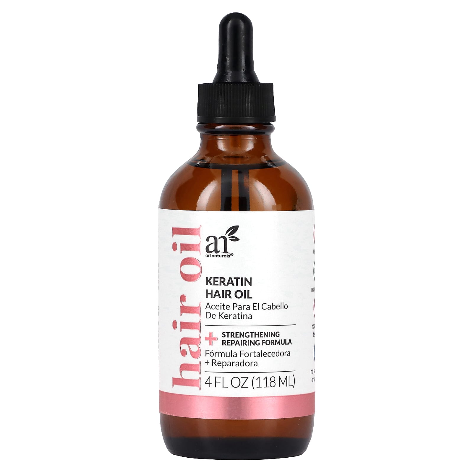 artnaturals-Keratin Hair Oil -4 fl oz (118 ml)