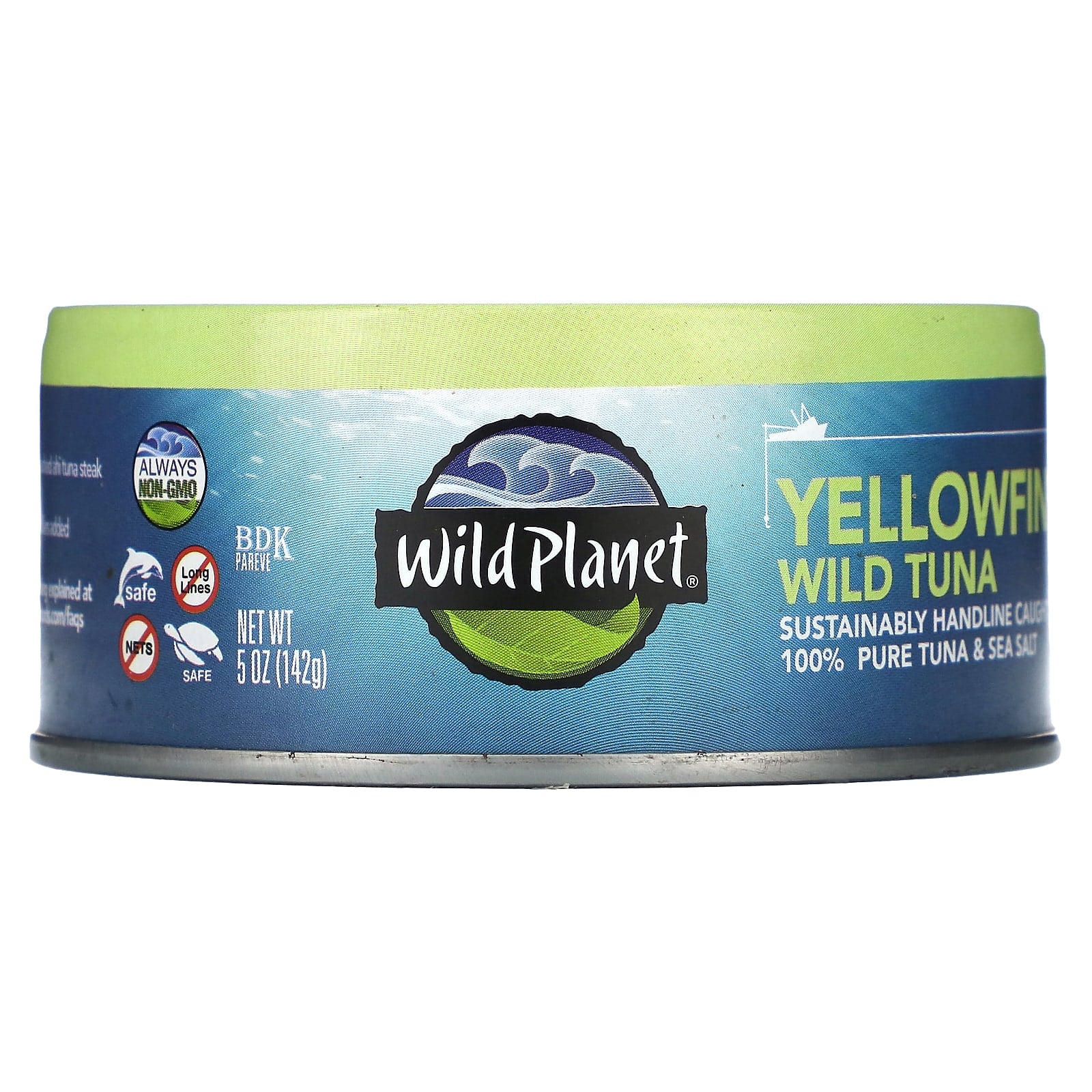 Wild Planet-Yellowfin Wild Tuna -5 oz (142 g)