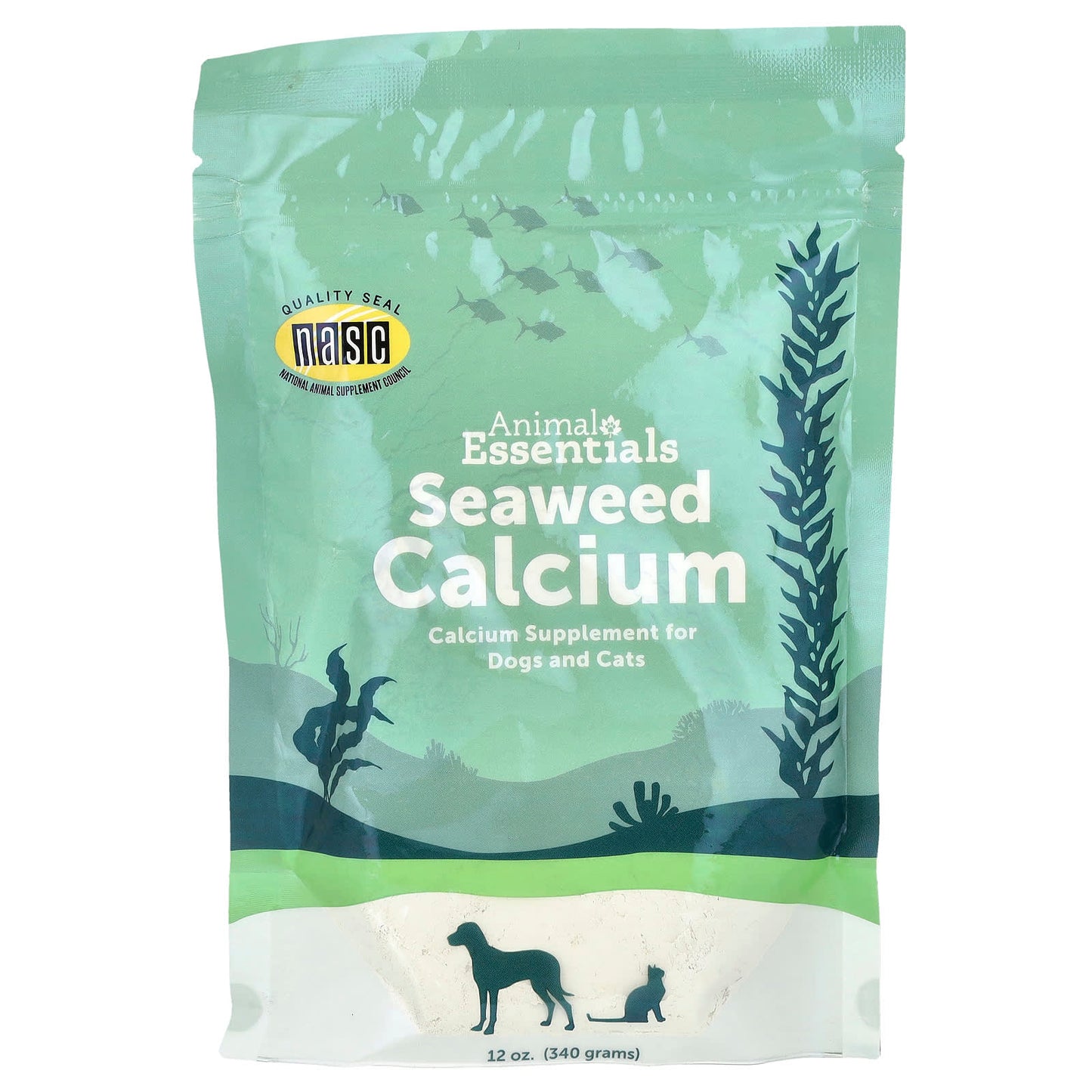 Animal Essentials-Seaweed Calcium-For Dogs and Cats-12 oz (340 g)