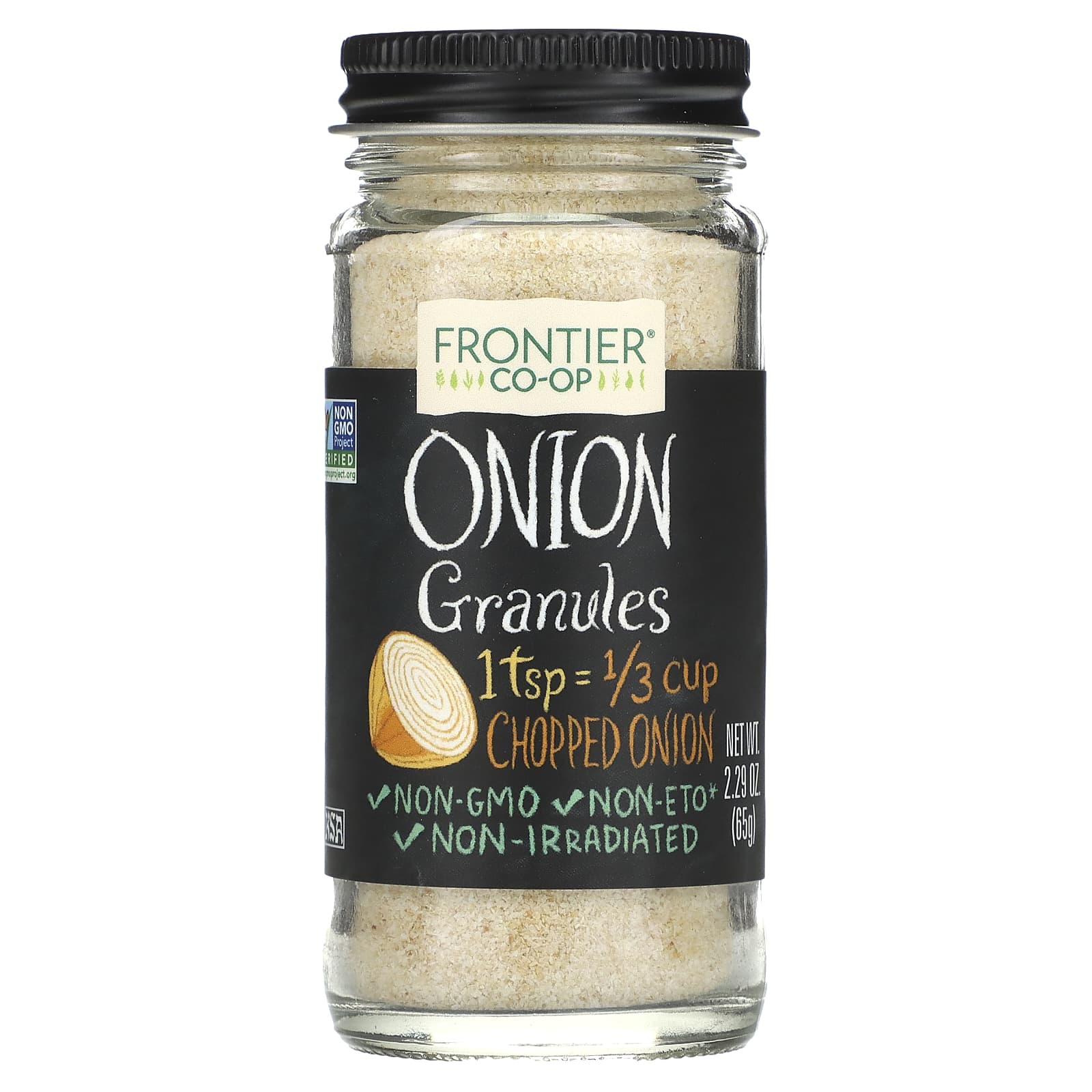 Frontier Co-op-Onion Granules-2.29 oz (65 g)