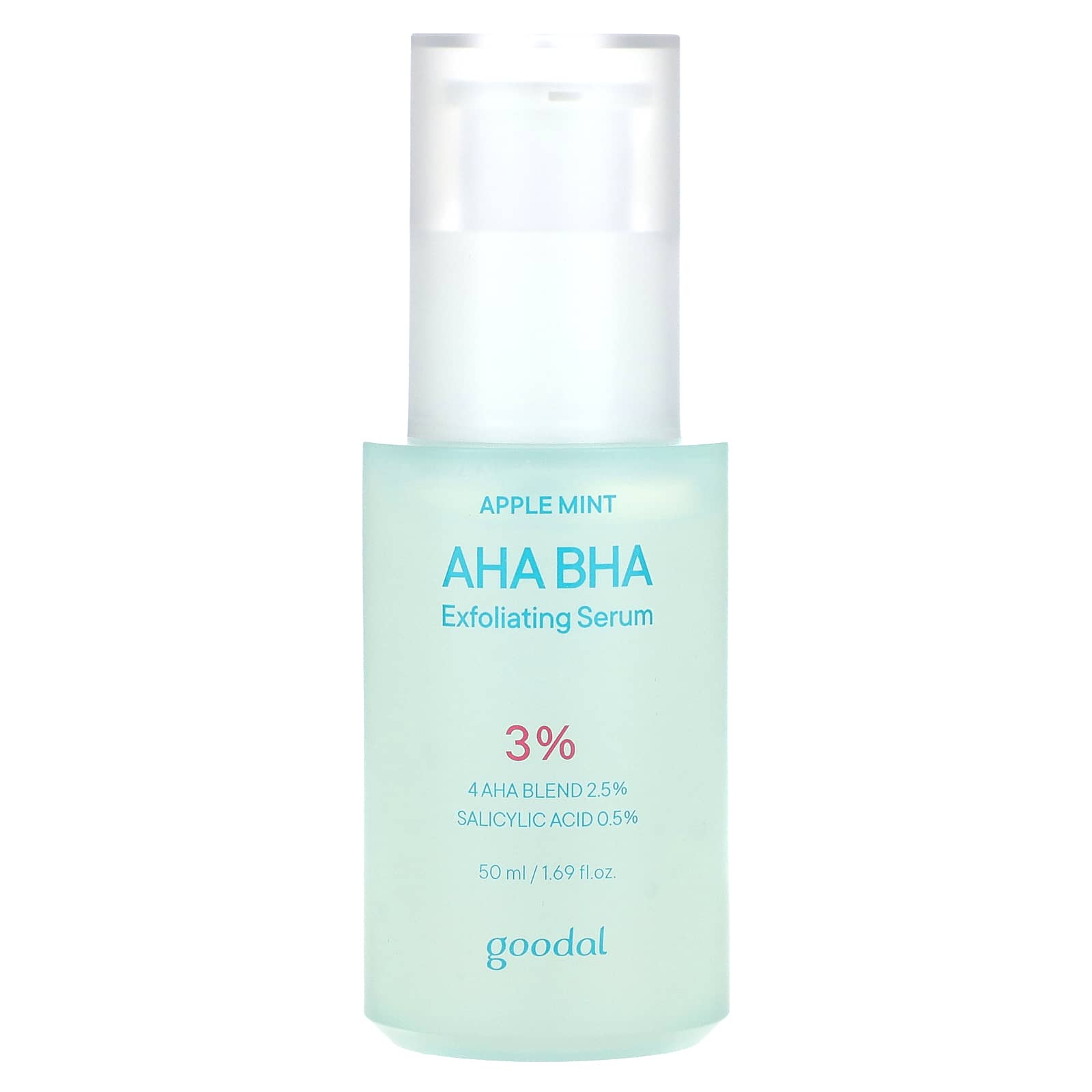 Goodal-AHA BHA 3% Exfoliating Serum-Apple Mint-1.69 fl oz (50 ml)