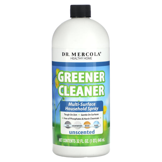 Dr. Mercola-Healthy Home-Greener Cleaner-Unscented -32 fl oz (946 ml)