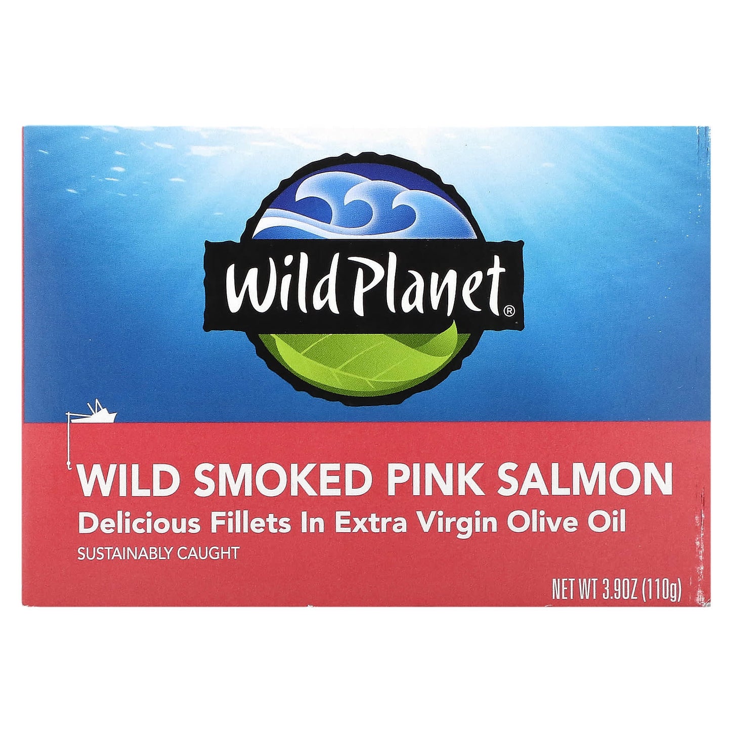 Wild Planet-Wild Smoked Pink Salmon-3.9 oz (110 g)