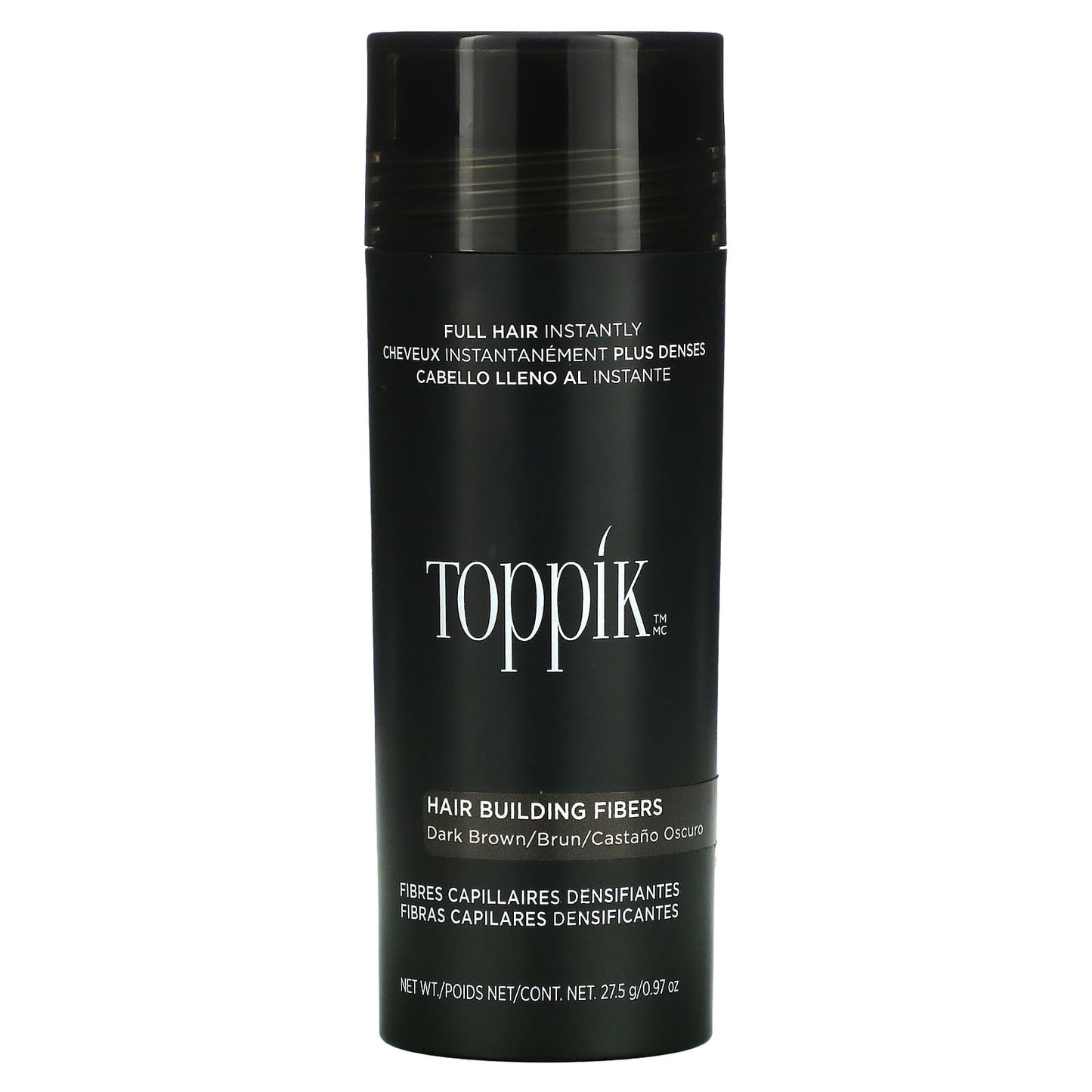 Toppik-Hair Building Fibers-Dark Brown-0.97 oz (27.5 g)