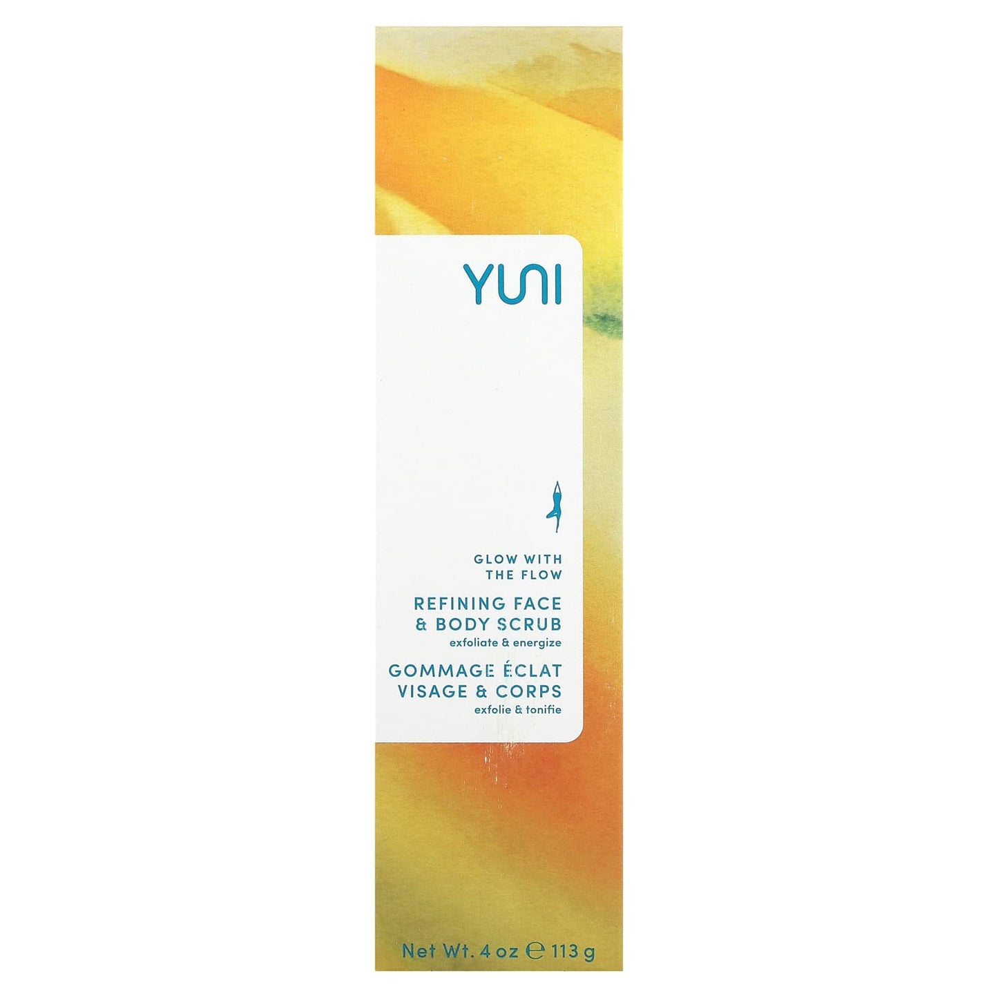 Yuni Beauty, Glow With The Flow, Refining Face & Body Scrub, 4 oz (113 g)