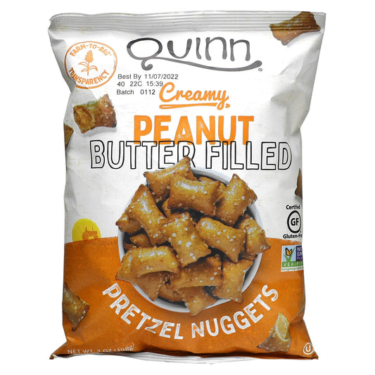 Quinn Snacks-Pretzel Nuggets-Creamy Peanut Butter Filled- 7 oz (198 g)