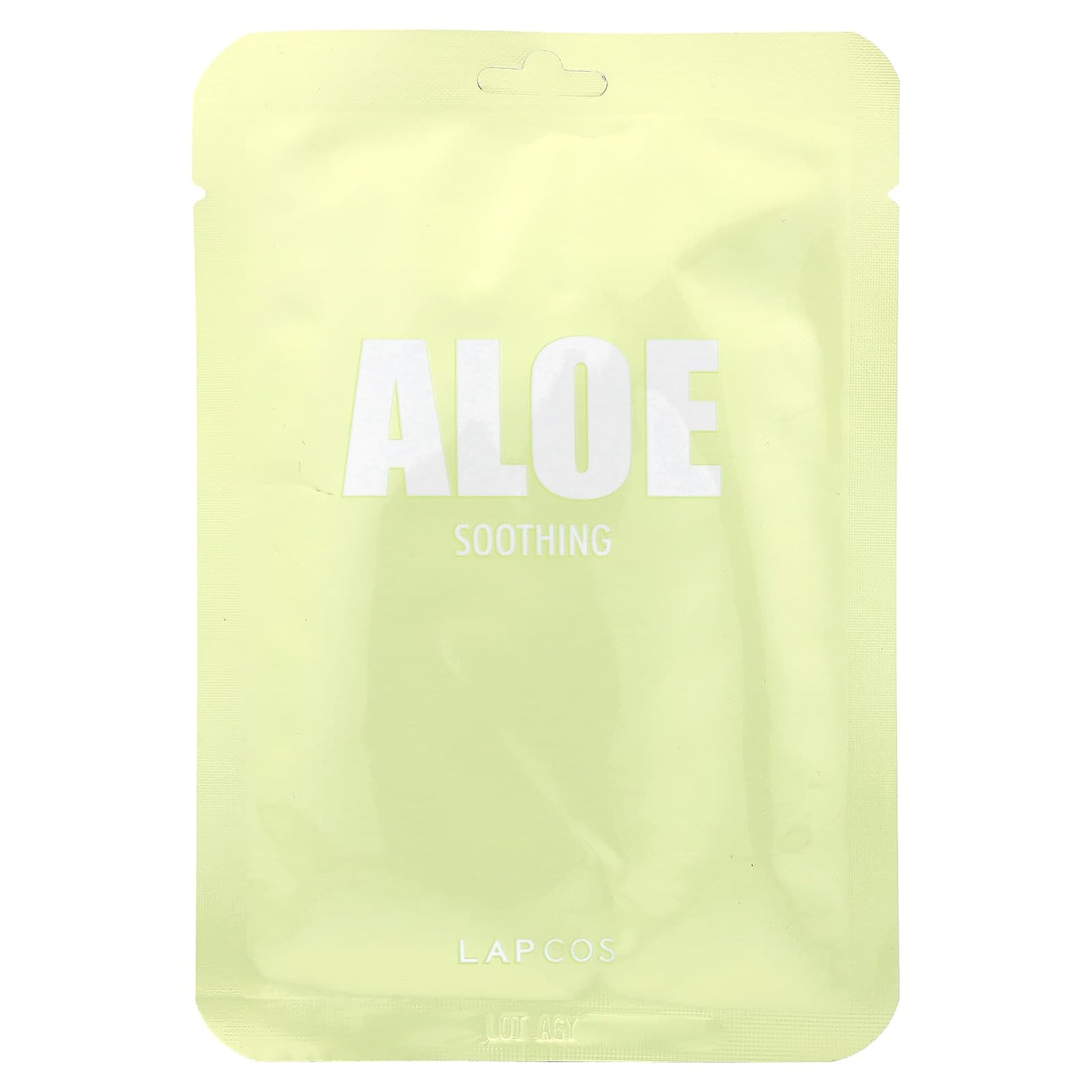 Lapcos-Aloe Beauty Sheet Mask-Soothing-1 Sheet-1.11 fl oz (33 ml)