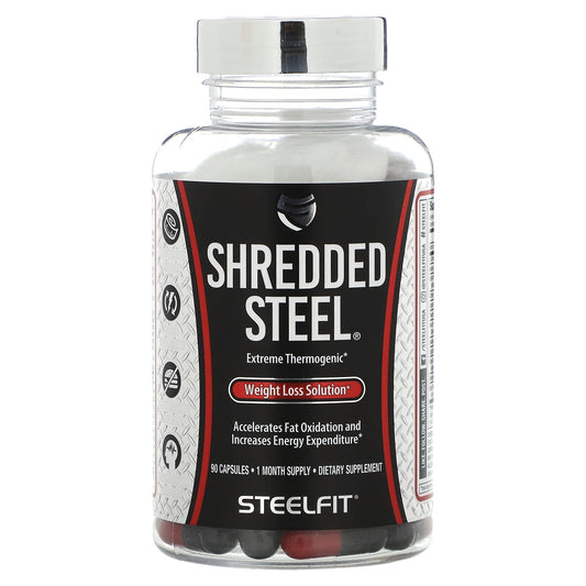 SteelFit-Shredded Steel-Weight Loss Solution-90 Capsules