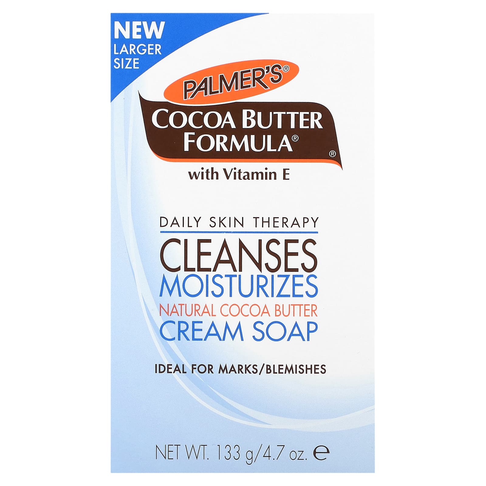 Palmer's-Cocoa Butter Formula-Cleanses Moisturizes Cream Soap-4.7 oz (133 g)