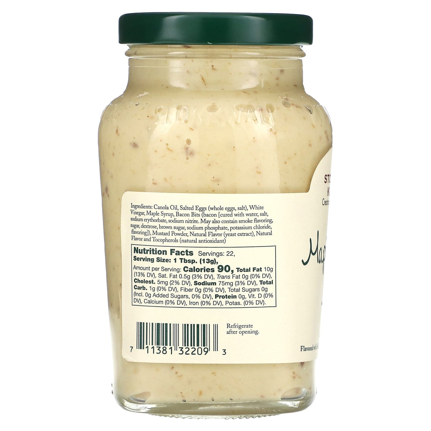 Stonewall Kitchen, Maple Bacon Aioli, 10.25 oz (291 g)