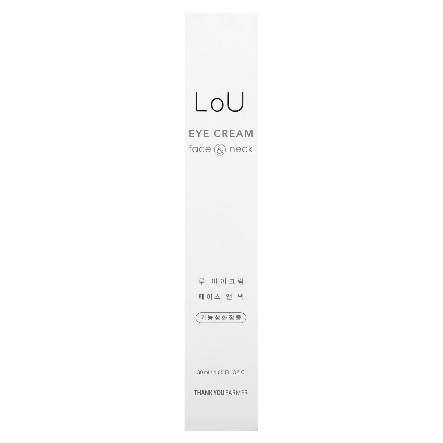 Thank You Farmer, Lou Eye Cream, Face & Neck, 1.05 fl oz (30 ml)