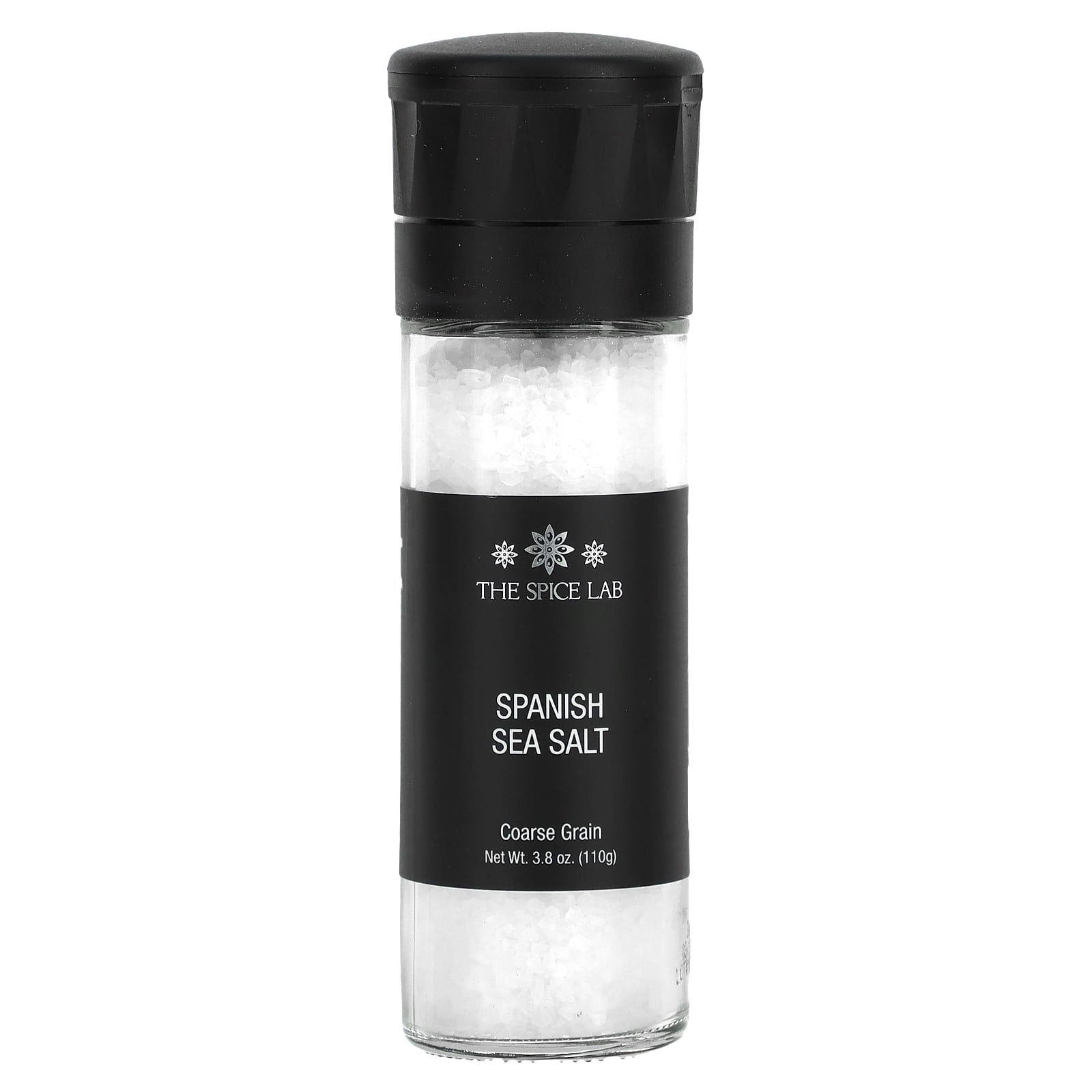 The Spice Lab-Spanish Sea Salt-Coarse Grain-3.8 oz (110 g)