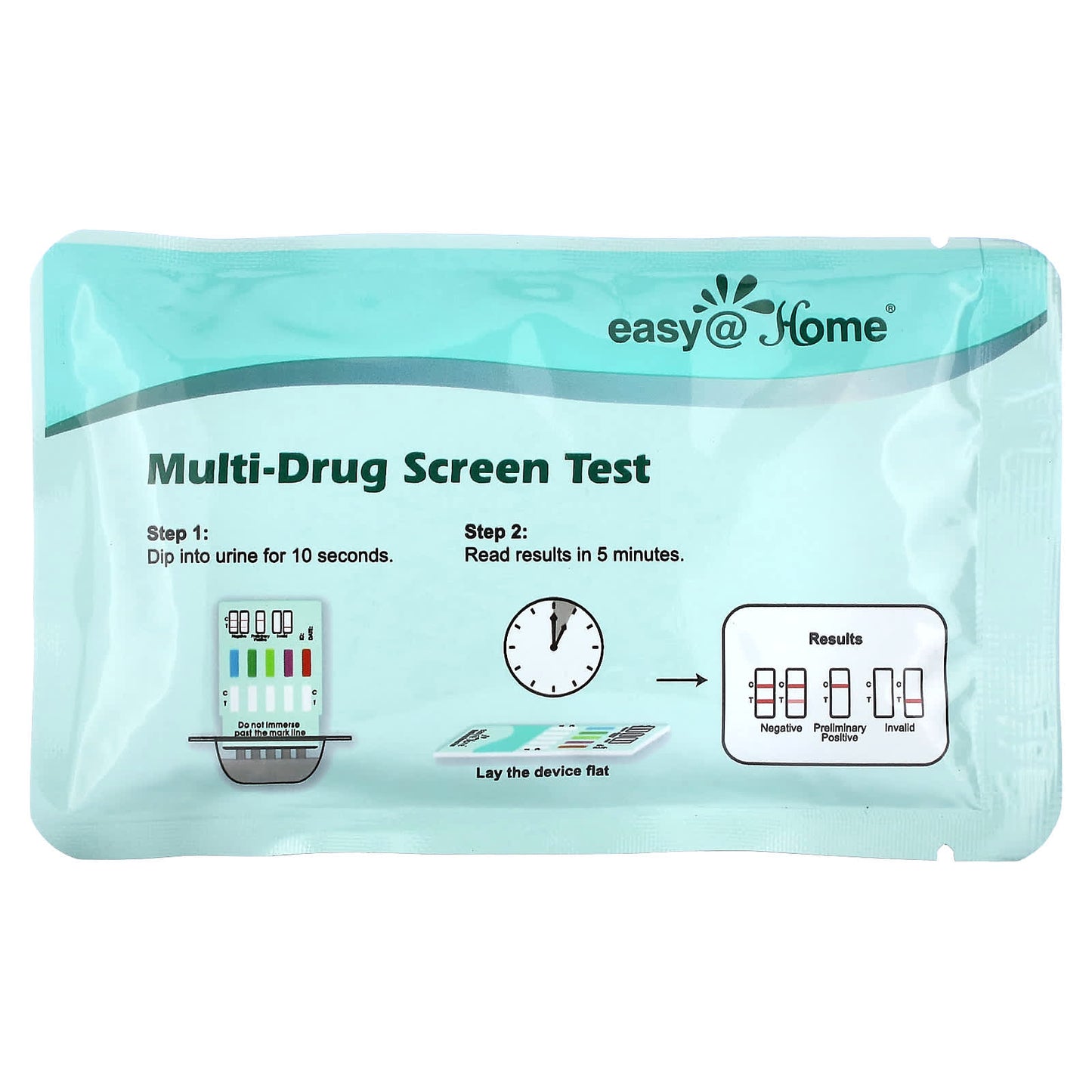 Easy@Home, Multi-Drug Screen Test, 5 Tests