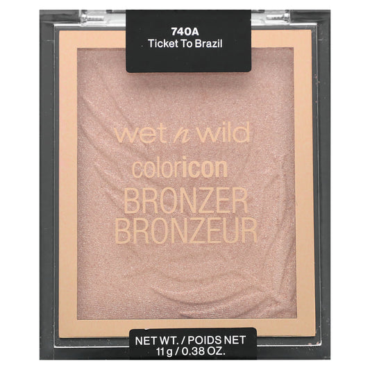 wet n wild-ColorIcon-Bronzer-Ticket to Brazil-0.38 oz (11 g)