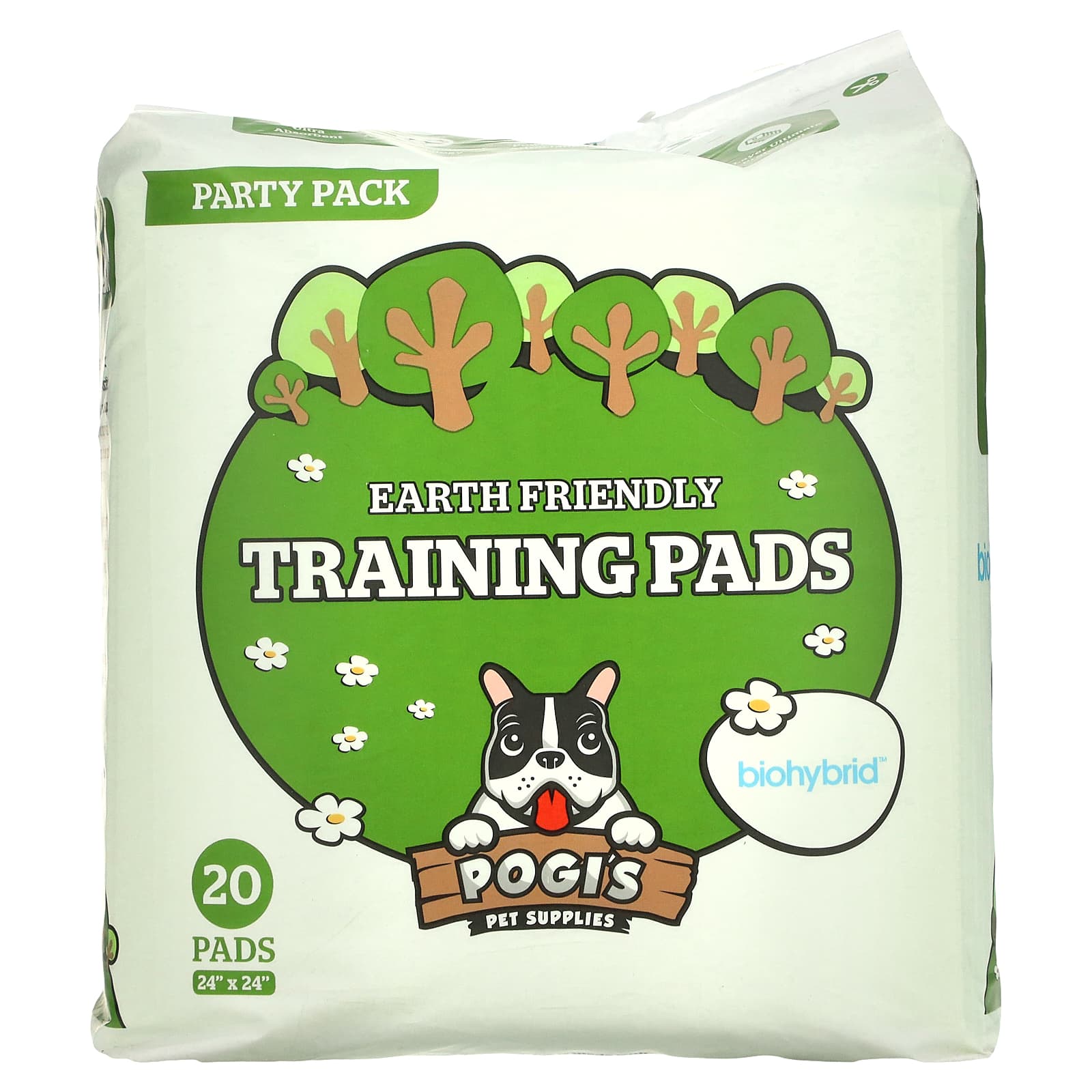 Pogi's Pet Supplies-Earth Friendly Training Pads-20 Pads