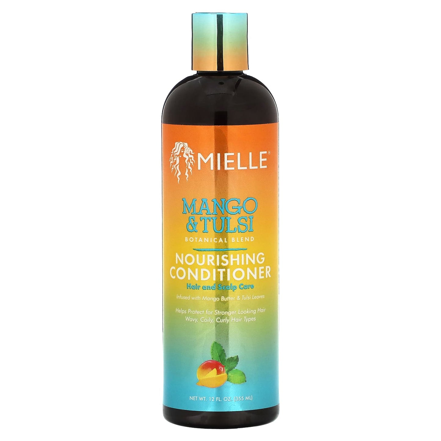 Mielle-Nourishing Conditioner-Mango & Tulsi-12 fl oz (355 ml)