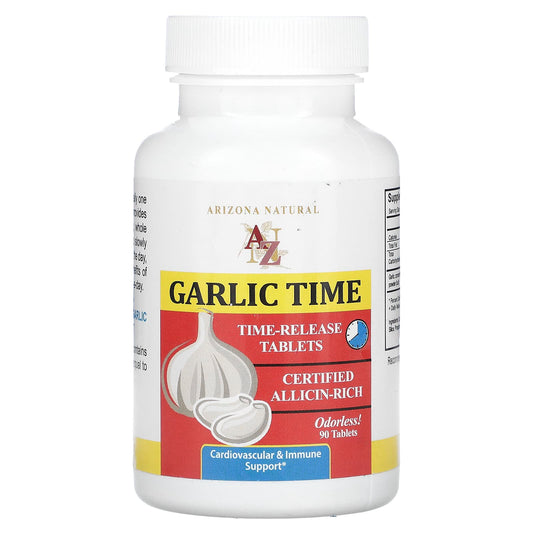 Arizona Natural-Garlic Time-90 Tablets