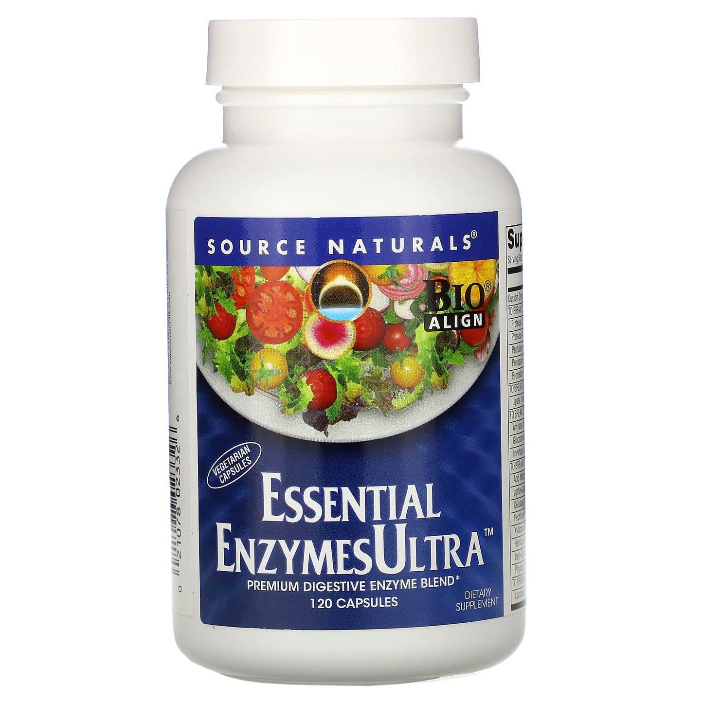 Source Naturals-Essential EnzymesUltra-120 Capsules