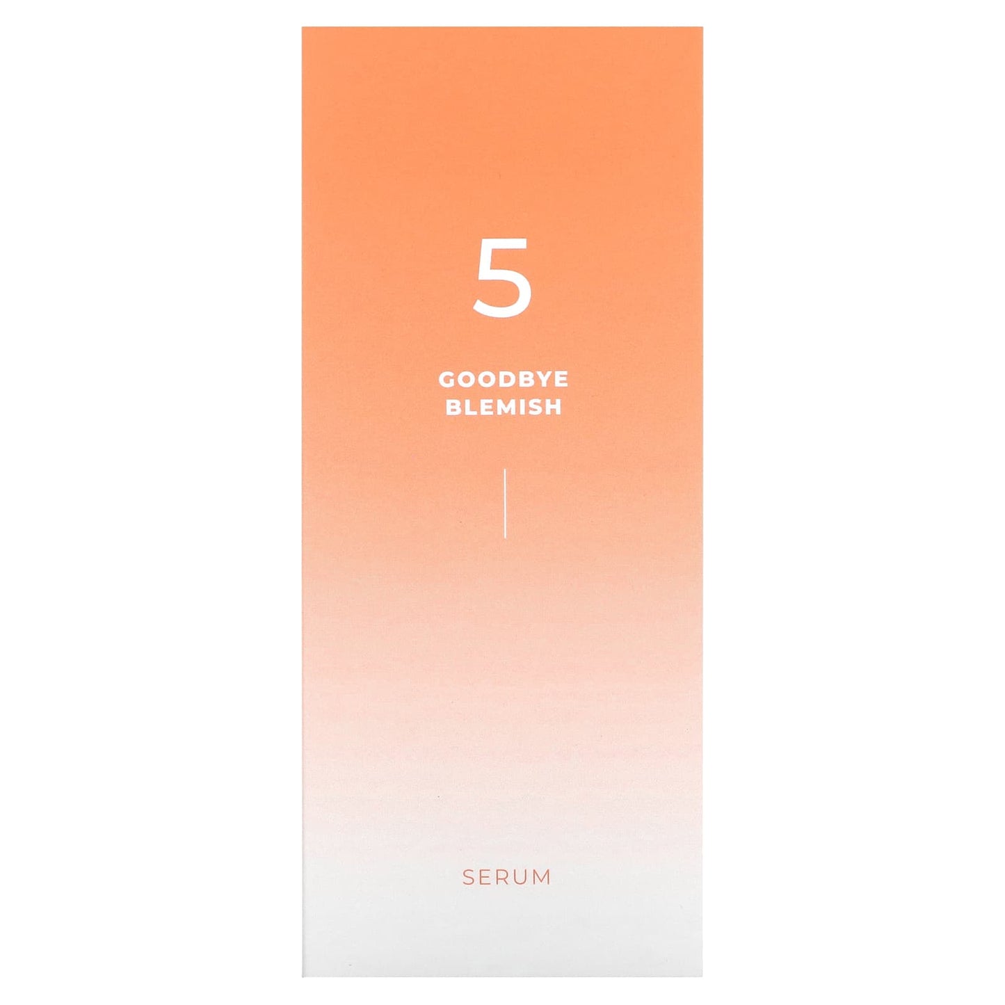 Numbuzin, Goodbye Blemish Serum, No. 5, 1.69 fl oz (50 ml)