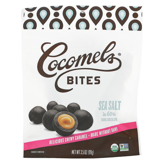 Cocomels-Coconut Milk Caramels-Bites-Sea Salt-3.5 oz (99 g)