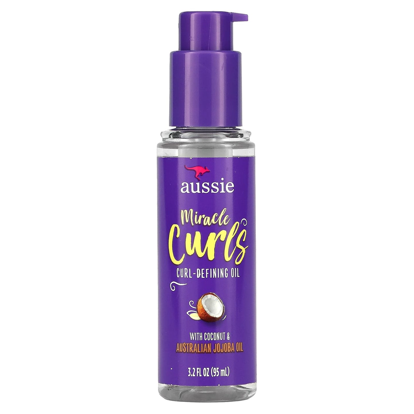 Aussie-Miracle Curls-Curl-Defining Oil-3.2 fl oz (95 ml)