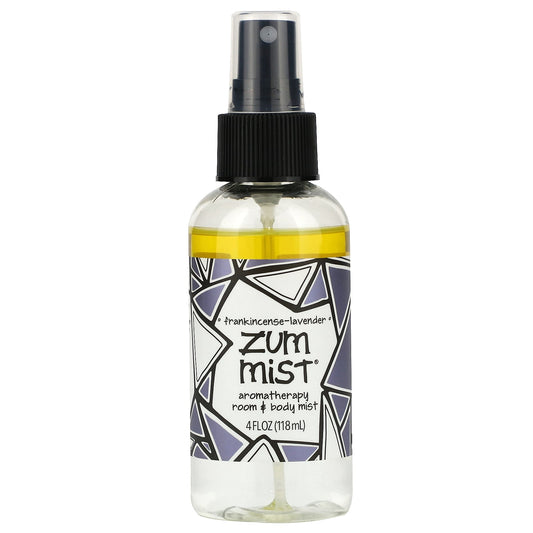 ZUM-Zum Mist-Aromatherapy Room & Body Mist-Frankincense & Lavender-4 fl oz (118 ml)
