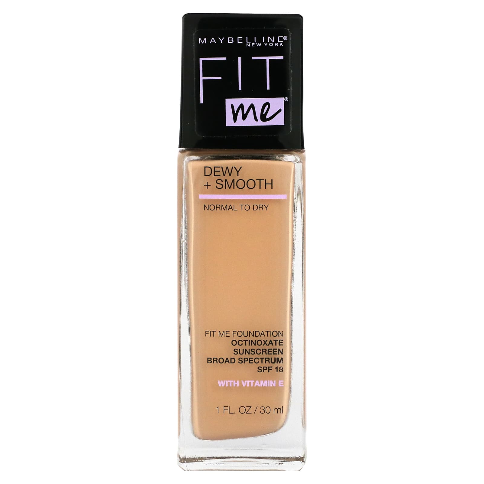 Maybelline-Fit Me-Dewy + Smooth Foundation-115 Ivory-1 fl oz (30 ml)