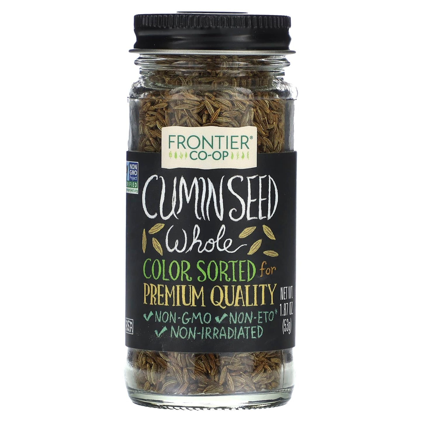 Frontier Co-op-Cumin Seed-Whole-1.87 oz (53 g)