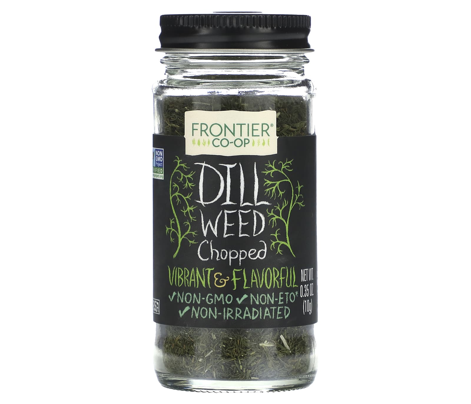 Frontier Co-op-Dill Weed-Chopped-0.35 oz (10 g)