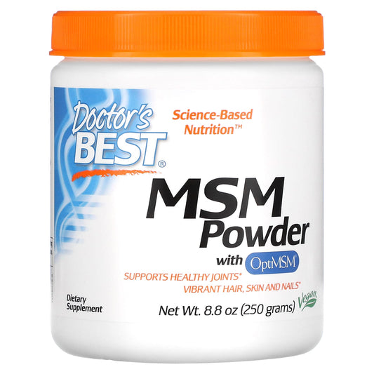 Doctor's Best-MSM Powder with OptiMSM-8.8 oz (250 g)