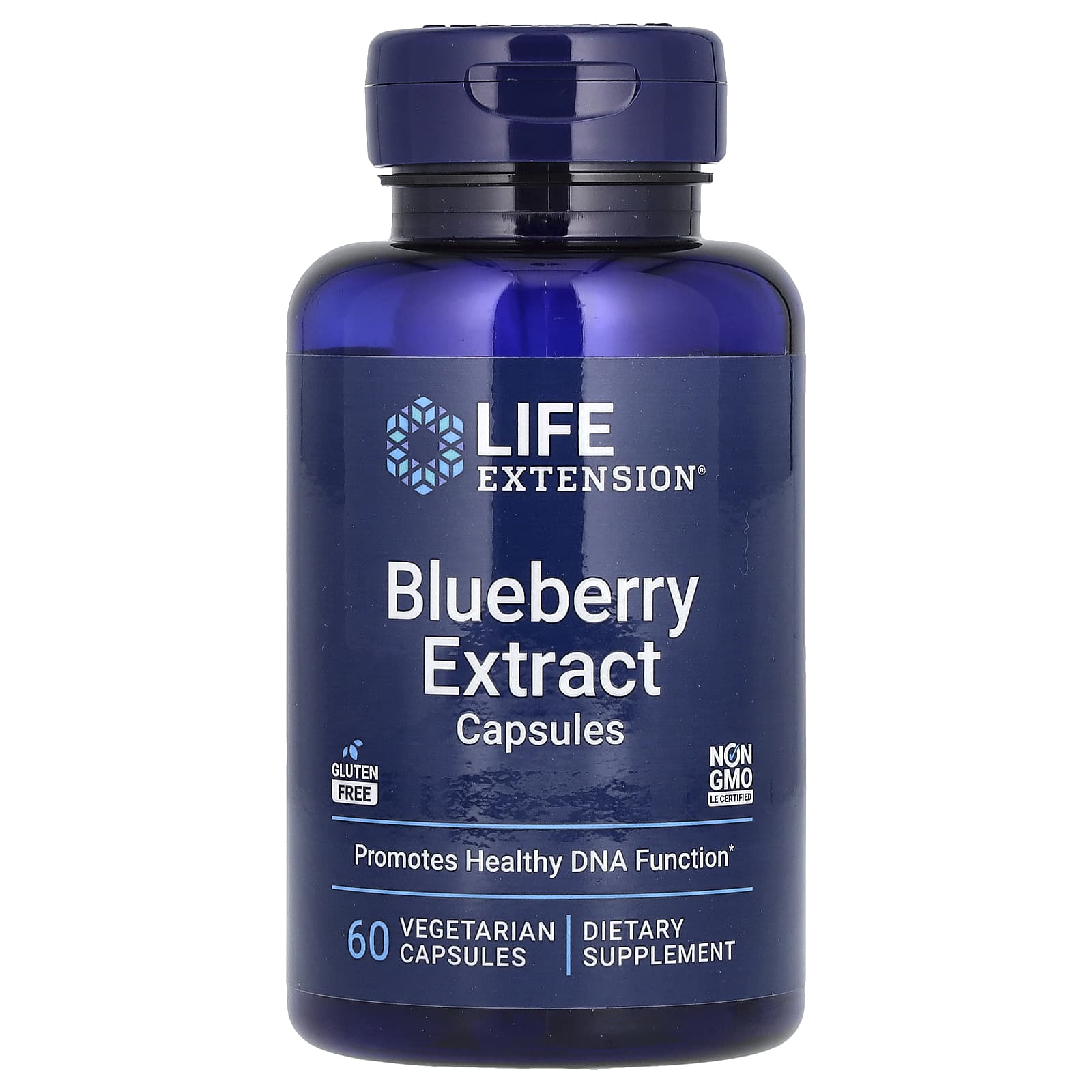 Life Extension-Blueberry Extract Capsules-60 Vegetarian Capsules