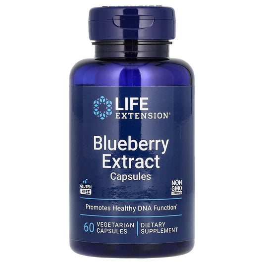 Life Extension-Blueberry Extract Capsules-60 Vegetarian Capsules