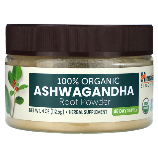 Himalaya-100% Organic Ashwagandha Root Powder-4 oz (112.5 g)