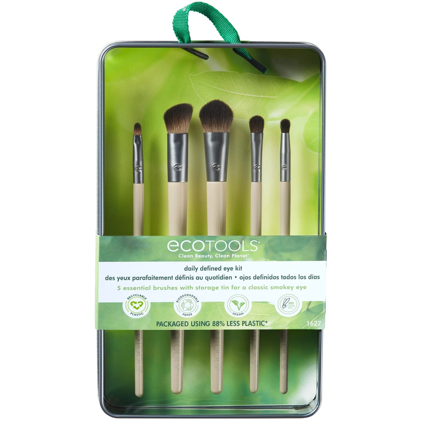 EcoTools, Daily Defined Eye Kit, 5 Piece Set & Storage Tin