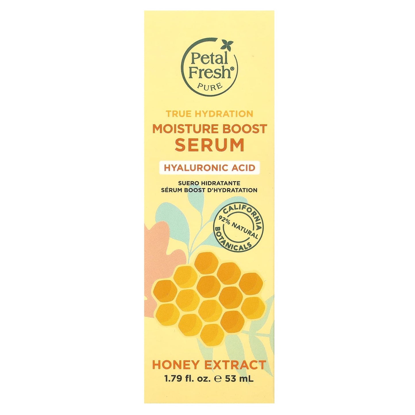 Petal Fresh, Pure, Moisture Boost Serum, Honey Extract, 1.79 fl oz (53 ml)