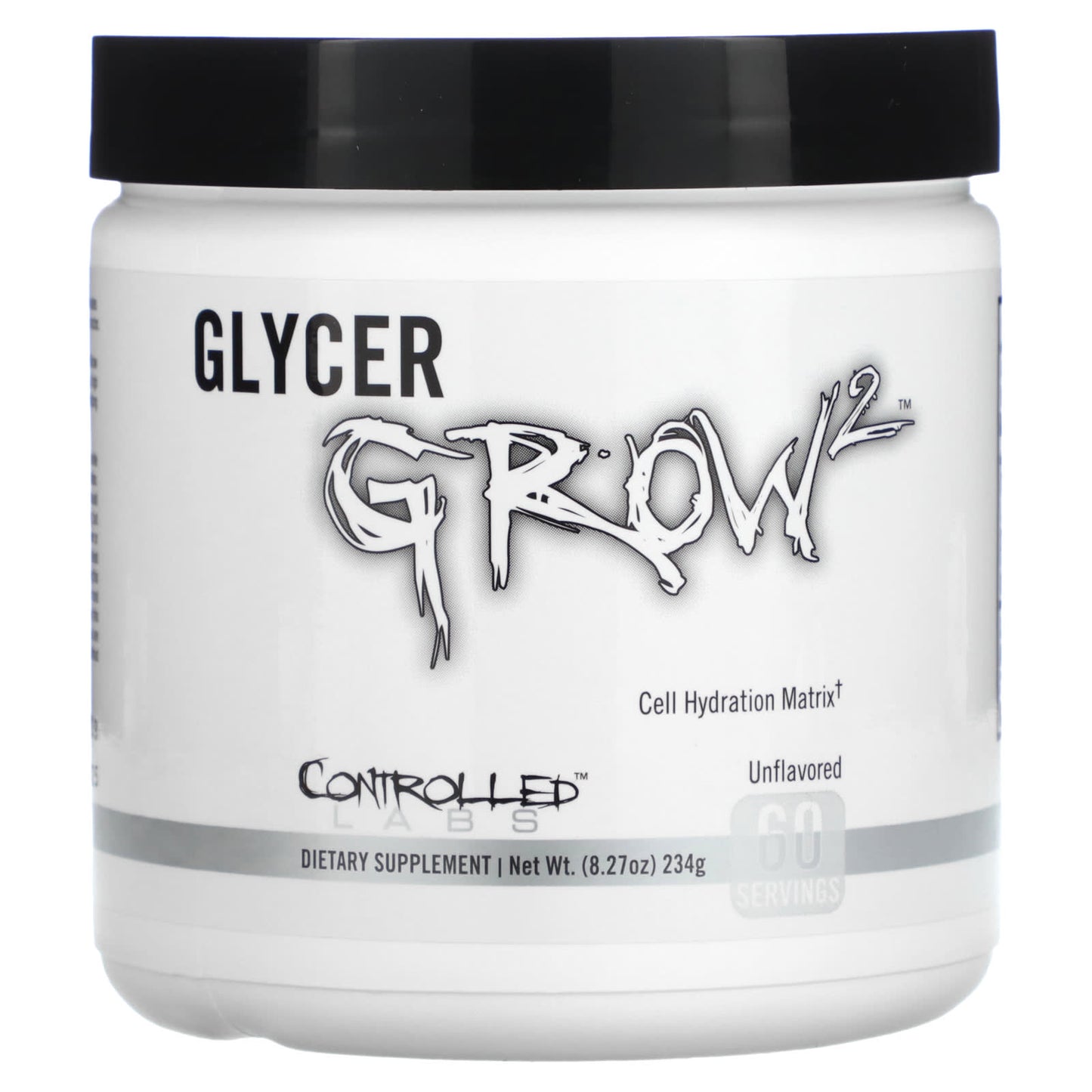 Controlled Labs-GlycerGrow 2-Unflavored-8.27 oz (234 g)