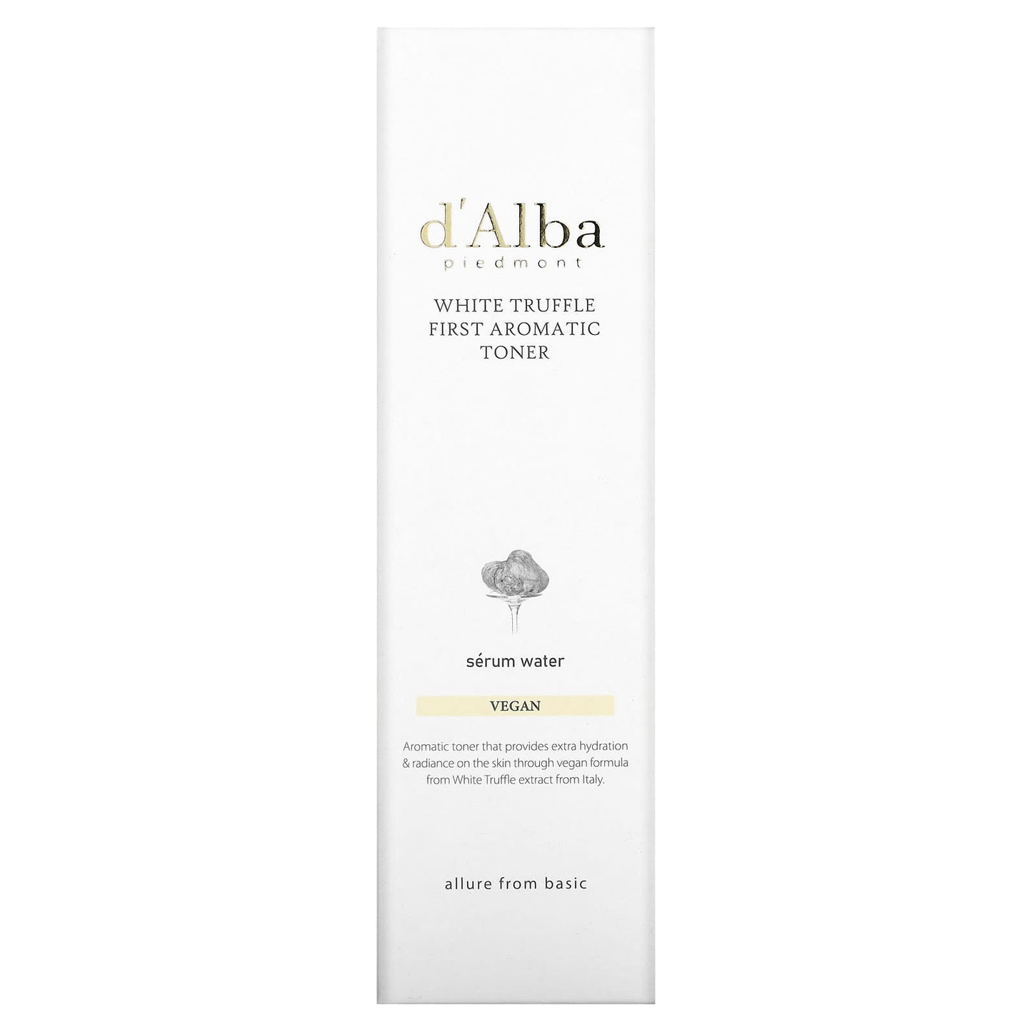 d'Alba, White Truffle First Aromatic Toner, 5.24 fl oz (155 ml)