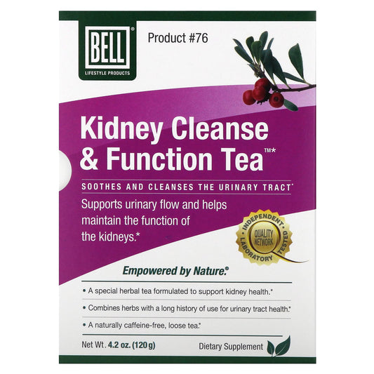 Bell Lifestyle-Kidney Cleanse & Function Tea-4.2 oz (120 g)