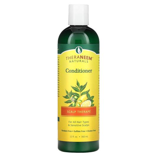 Organix South-TheraNeem Naturals-Scalp Therape Conditioner-For All Hair Types & Sensitive Scalps-12 fl oz (360 ml)