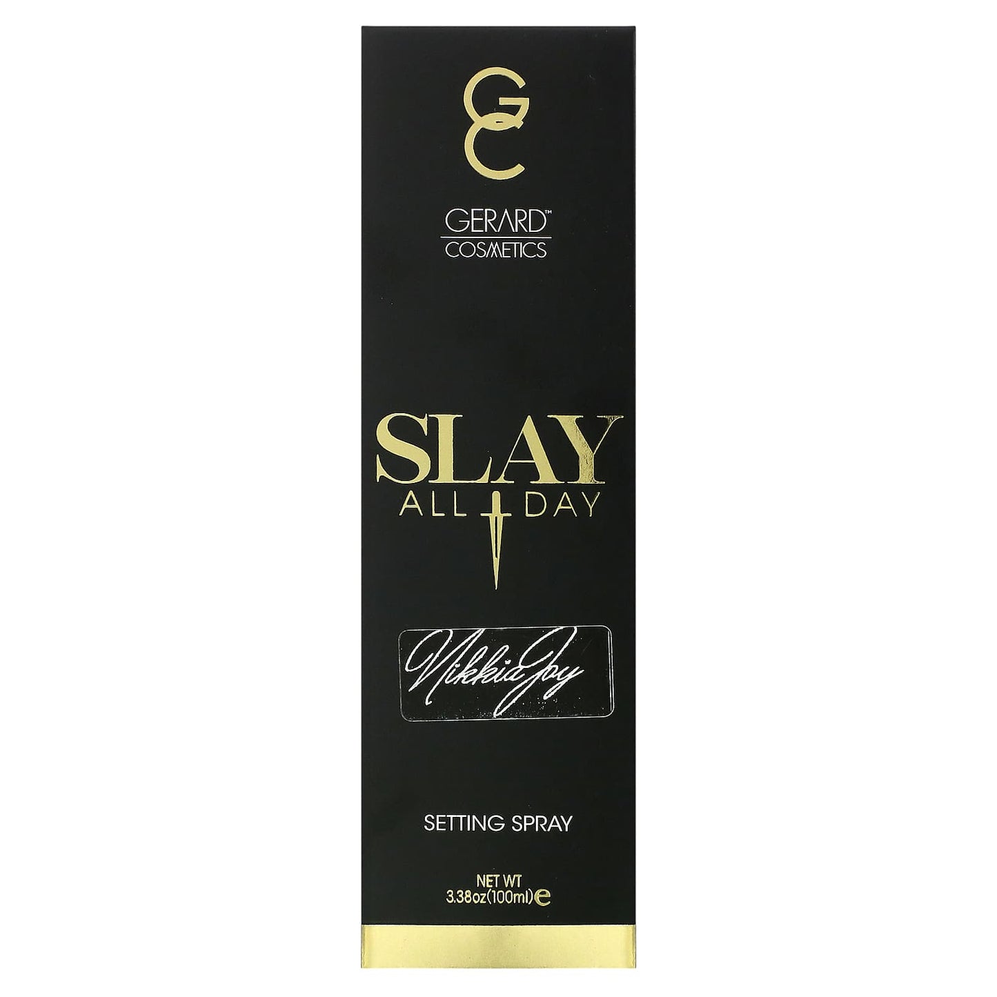 Gerard Cosmetics, Slay All Day, Setting Spray, Rose, 3.38 oz (100 ml)