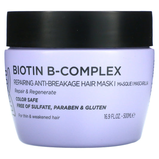 Luseta Beauty-Biotin B-Complex-Repairing Anti-Breakage Hair Mask-16.9 fl oz (500 ml)