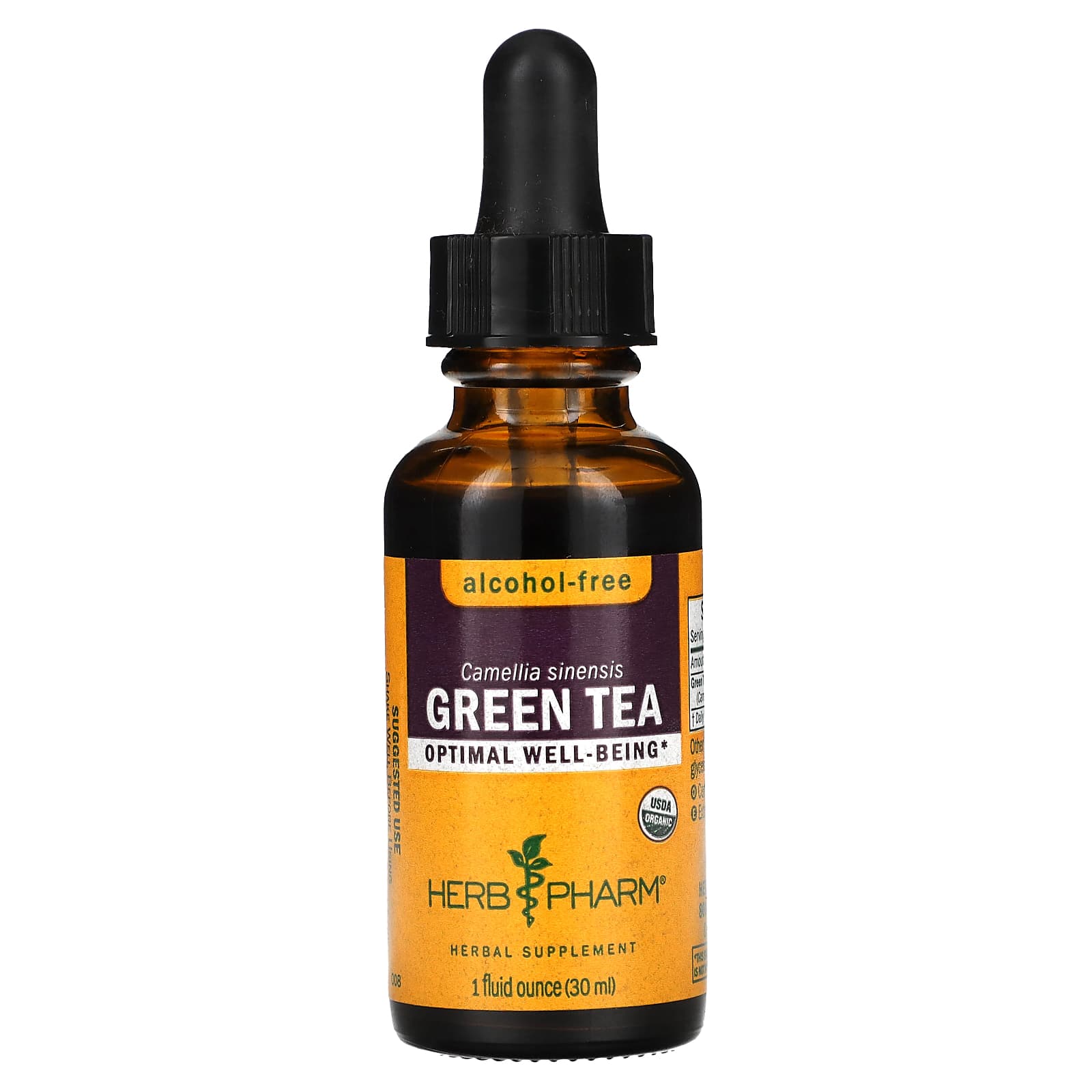 Herb Pharm-Green Tea-Alcohol-Free-1 fl oz (30 ml)