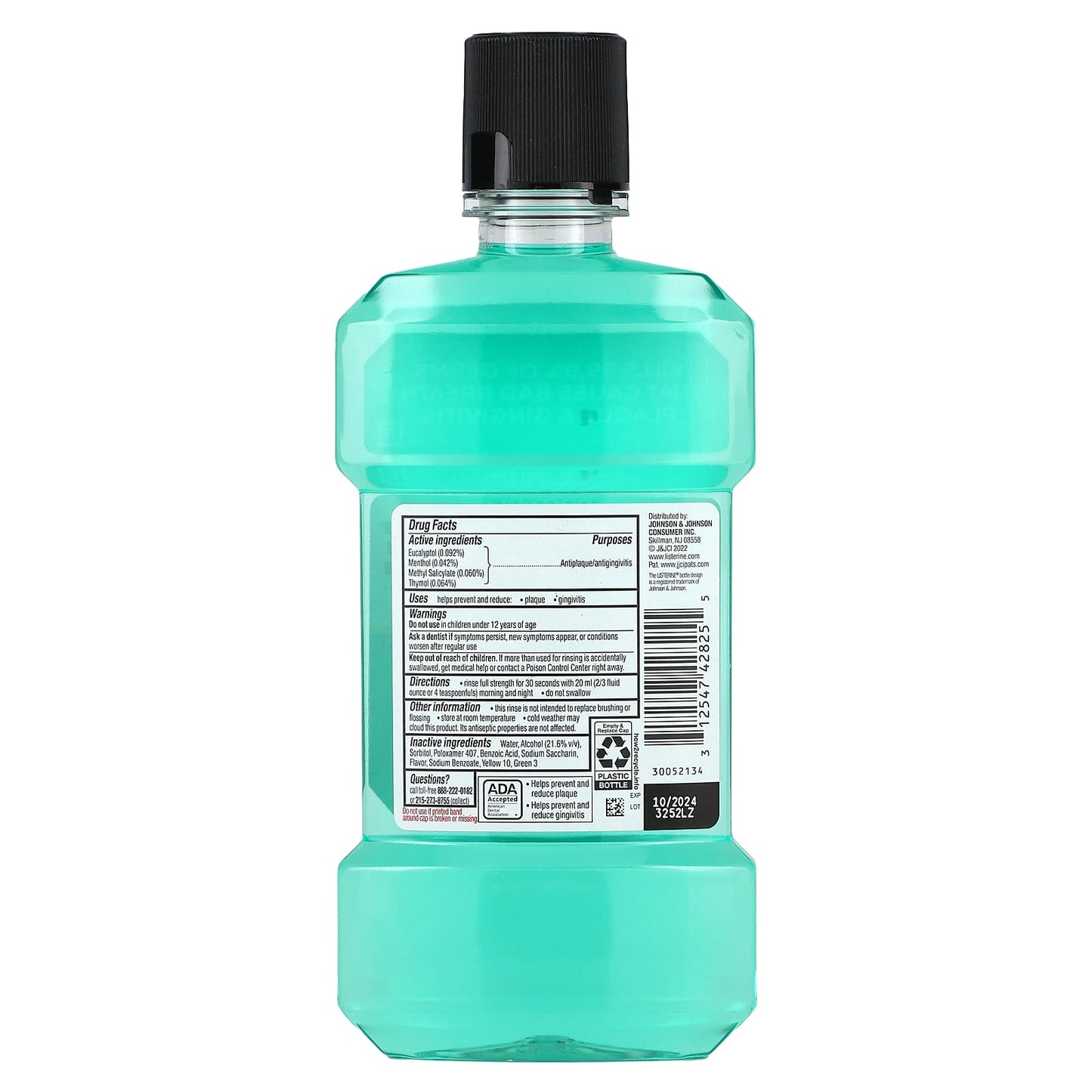 Listerine, Antiseptic, Freshburst, 1.05 pt (500 ml)