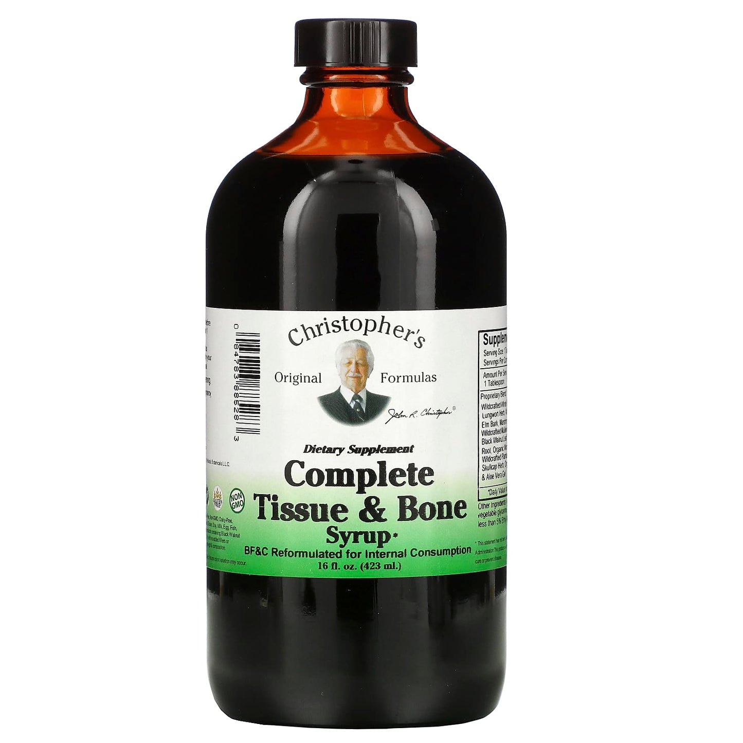 Christopher's Original Formulas-Complete Tissue & Bone Syrup-16 fl oz (423 ml)