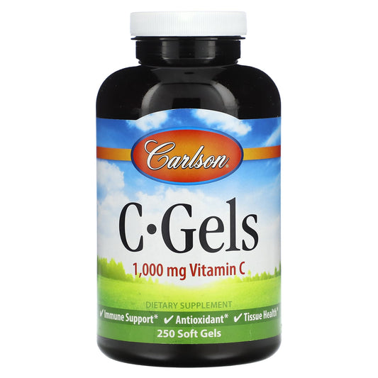 Carlson-C-Gels-1,000 mg-250 Soft Gels