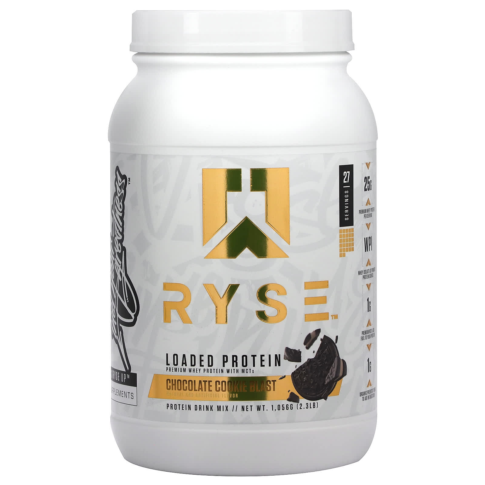 RYSE-Loaded Protein-Chocolate Cookie Blast-2.3 lbs (1,056 g)